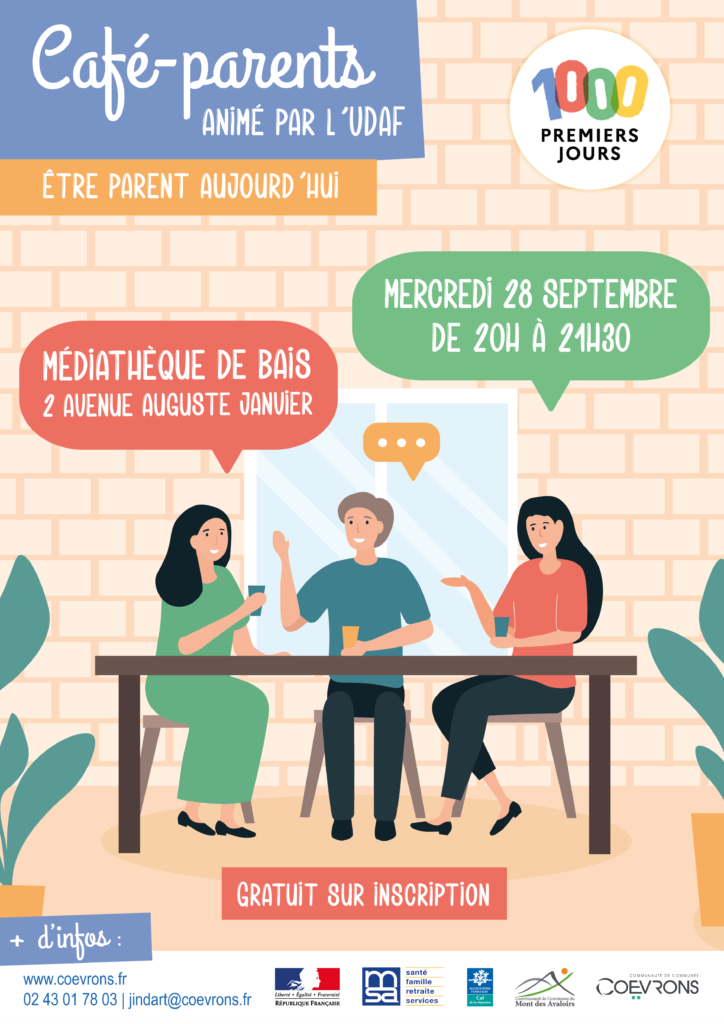 Café-parents du mercredi 28 septembre